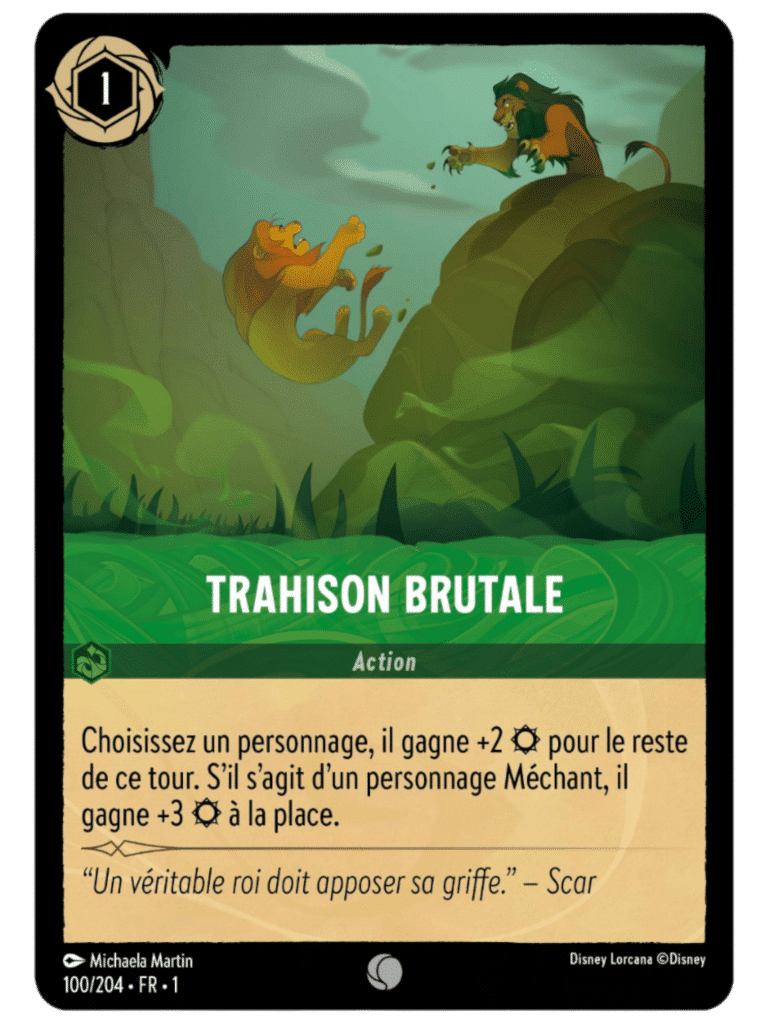 Trahison brutale
