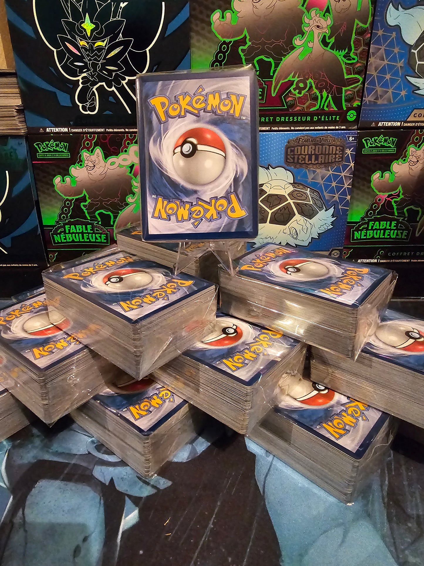 100 cartes Pokémon