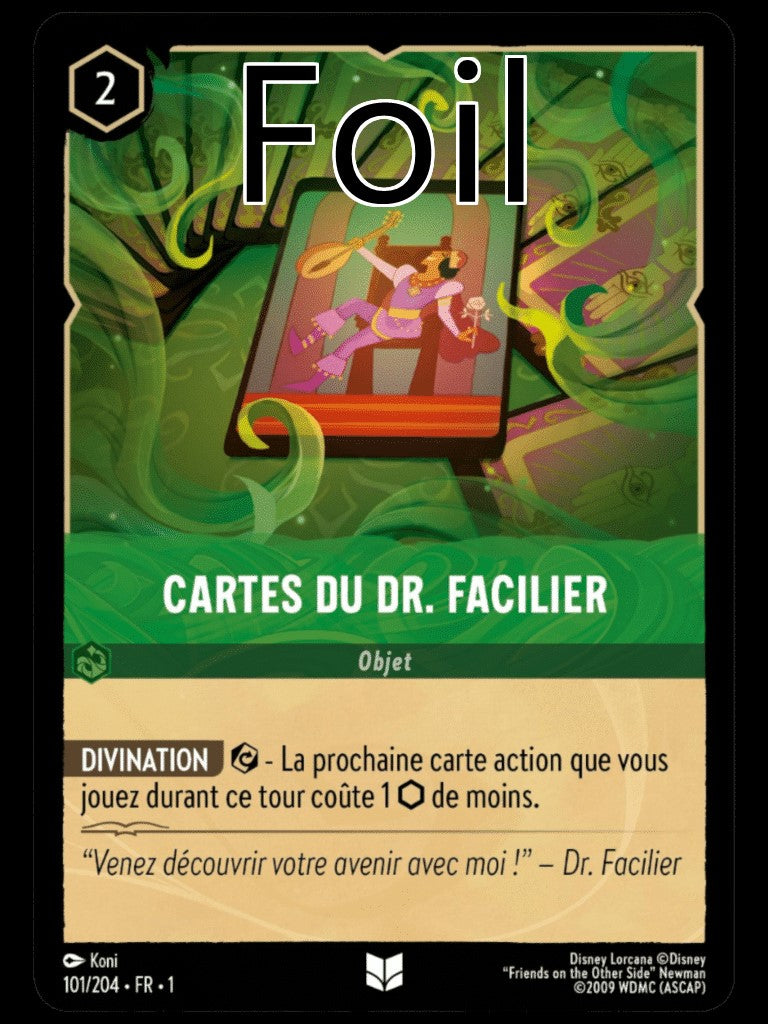 Carte du Dr. Facilier Foil