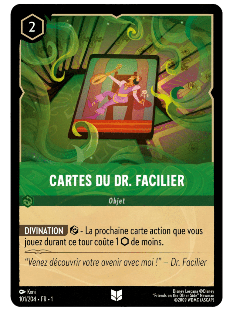 Carte du Dr. Facilier