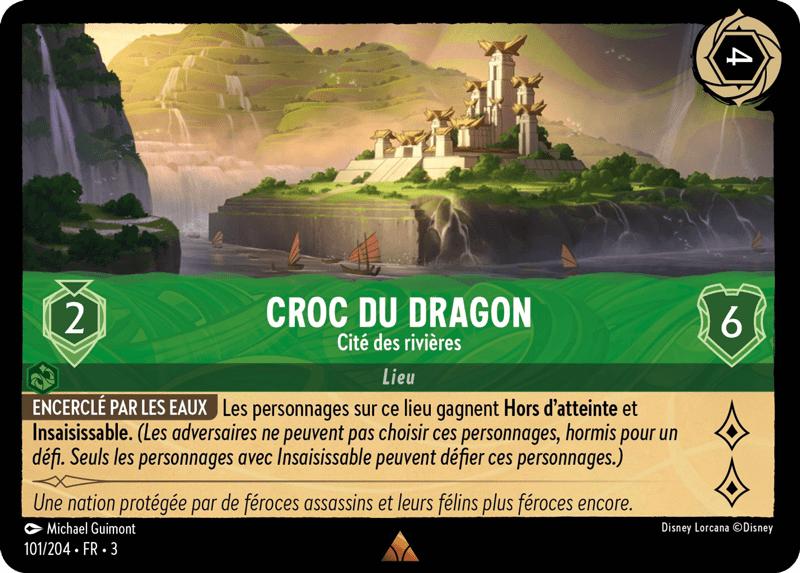 Croc du Dragon Cité des rivières