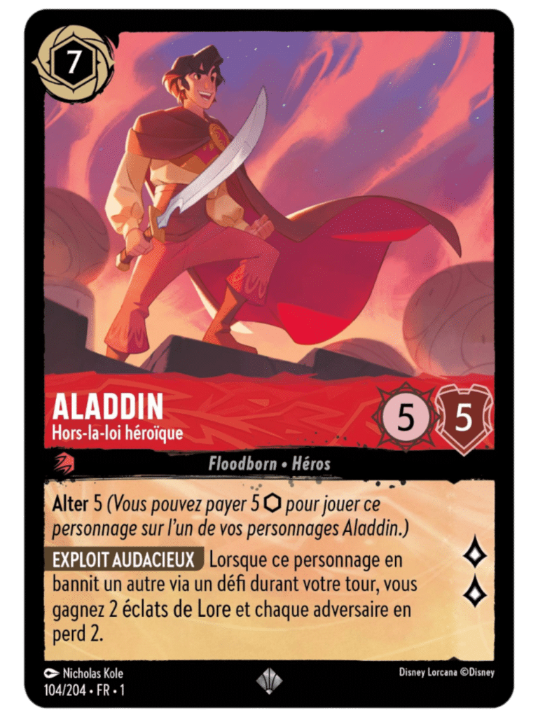 Aladdin Hors-la-loi héroïque