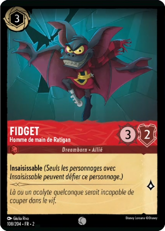 Fidget Homme de main de Ratigan