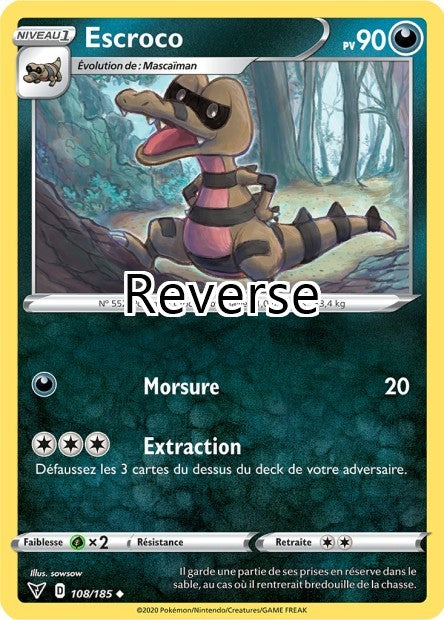 Escroco 108 reverse