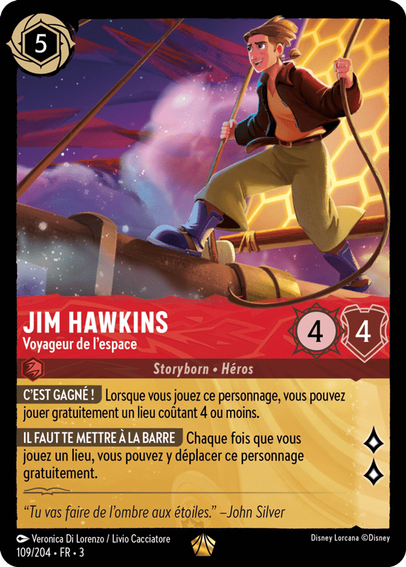 Jim Hawkins Voyageur de l’espace