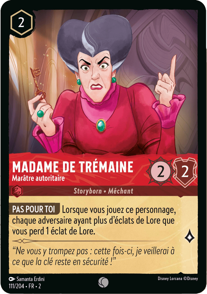 Madame de Trémaine Marâtre autoritaire