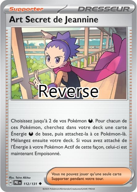 Art Secret de Jeannine reverse