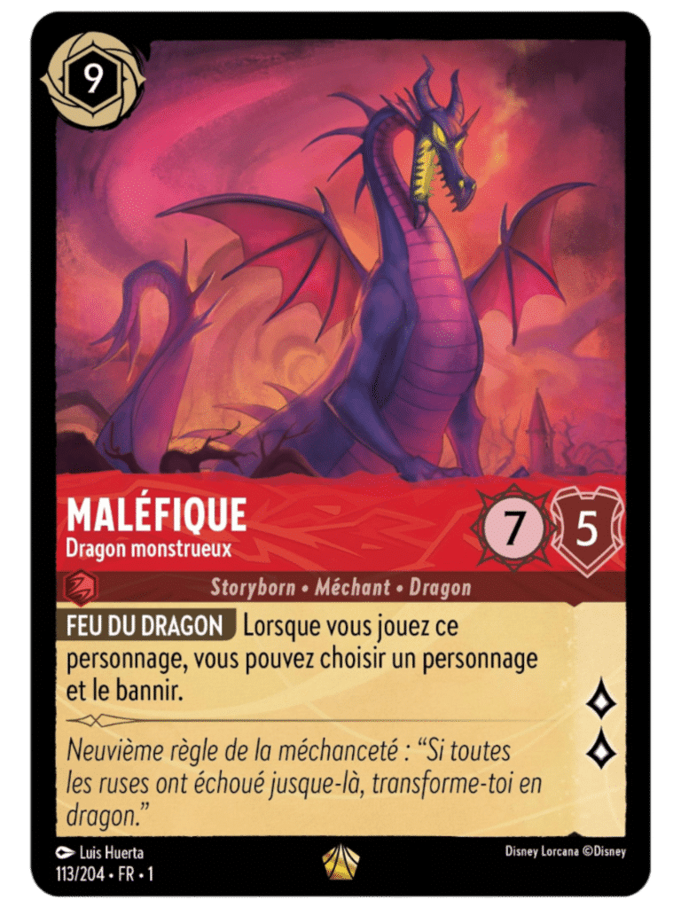 Maléfique Dragon Monstrueux
