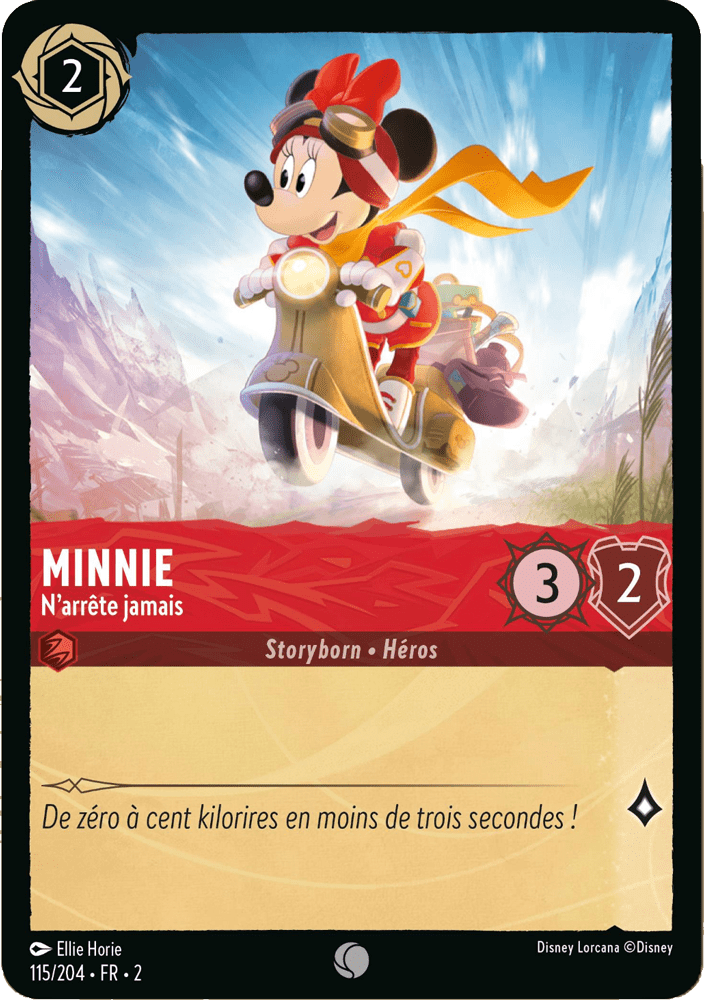 Minnie Mouse N’arrête jamais