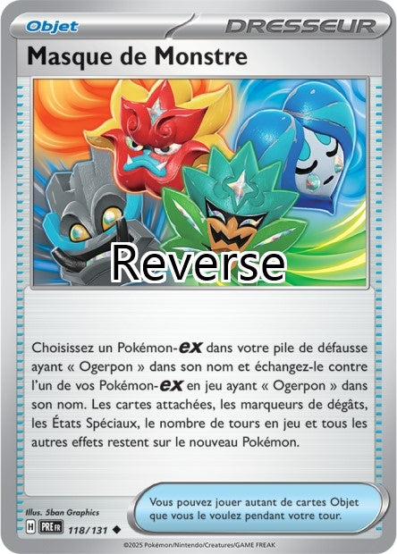 Masque de Monstre reverse