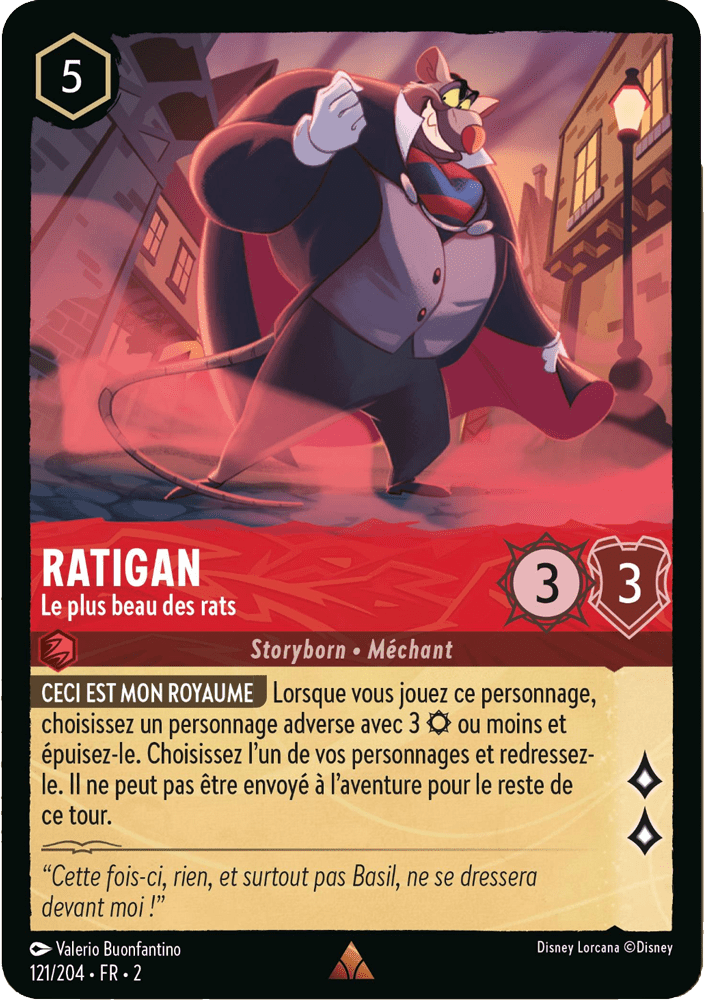 Ratigan Le plus beau des rats