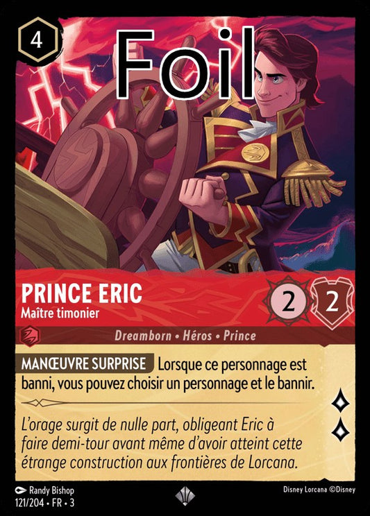 Prince Eric foil Maître timonier