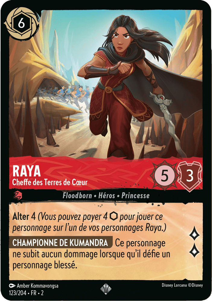Raya Cheffe des Terres de Coeur