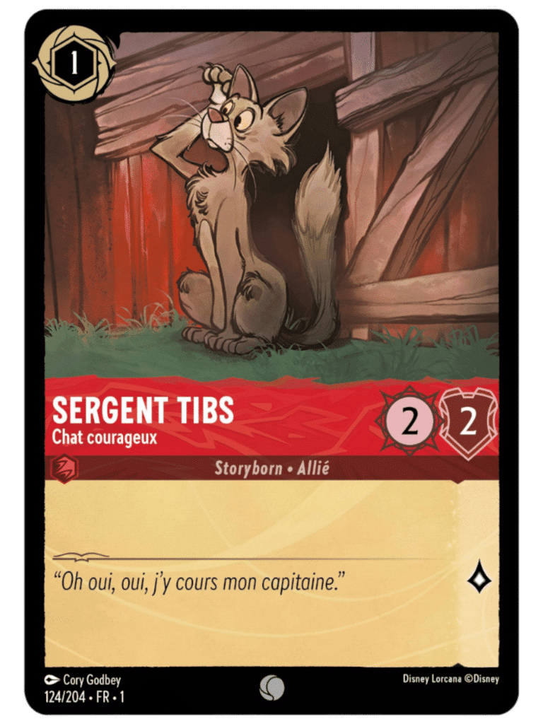 Sergent Tibs Chat courageux