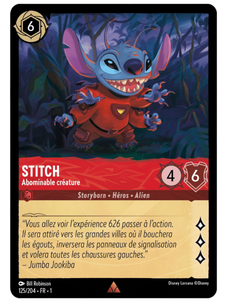 Stitch Abominable créature