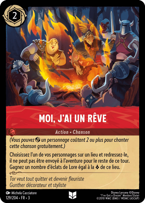Moi, j’ai un rêve