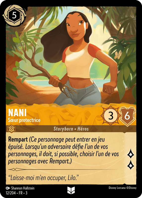 Nani Sœur protectrice