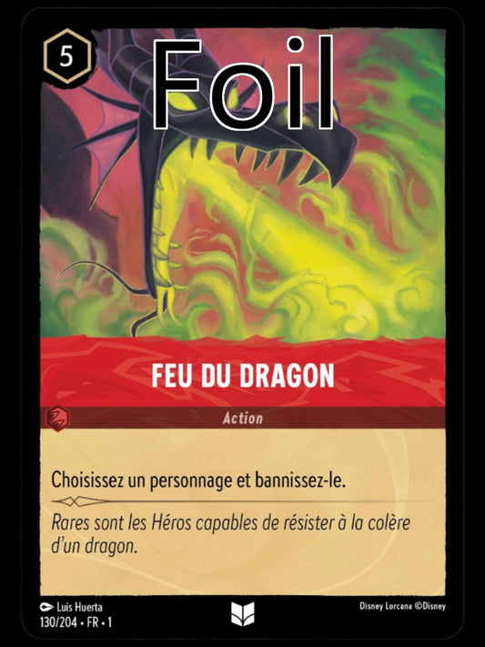 Feu du Dragon Foil