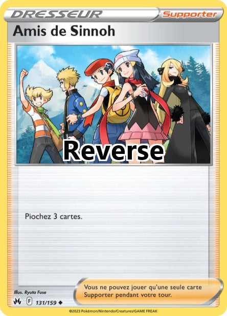 Amis de Sinnoh reverse
