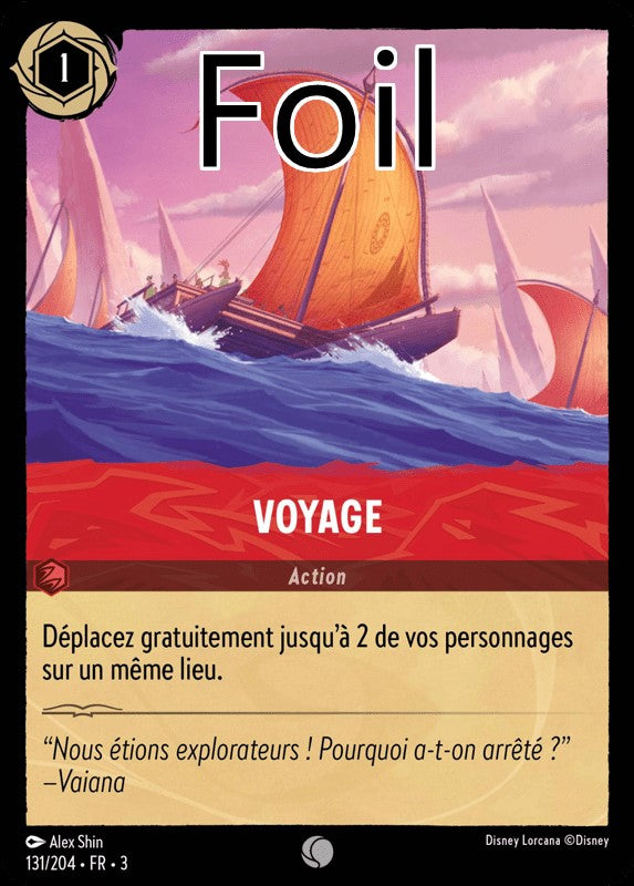 Voyage foil