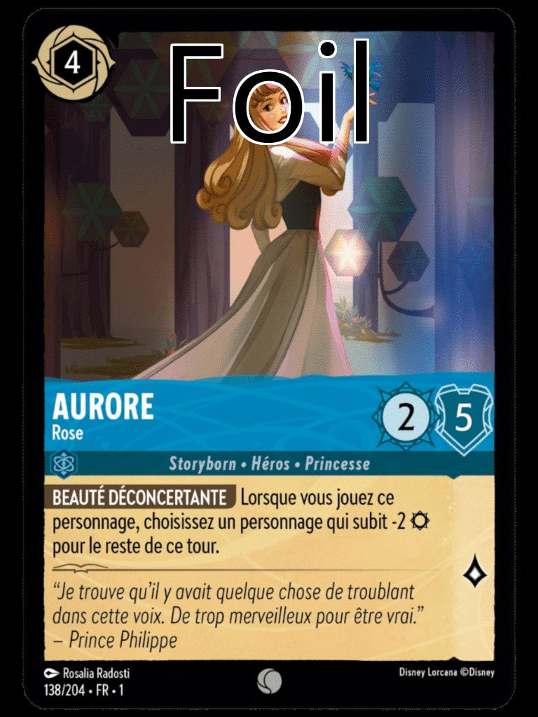 Aurore Foil
Rose