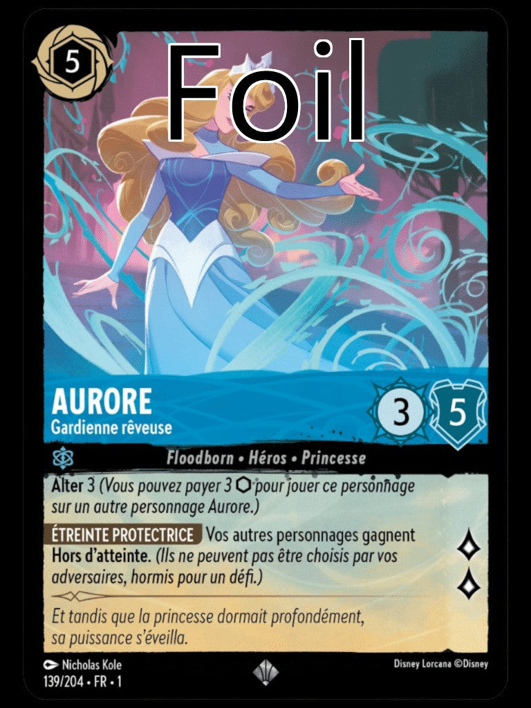 Aurore Foil
Gardienne rêveuse