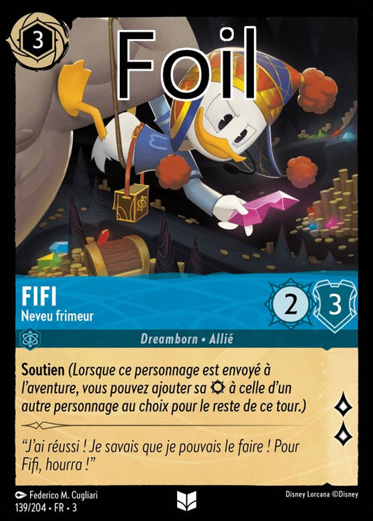 Fifi foil Neveu frimeur