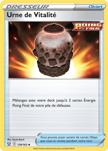 Urne de Vitalité 139
