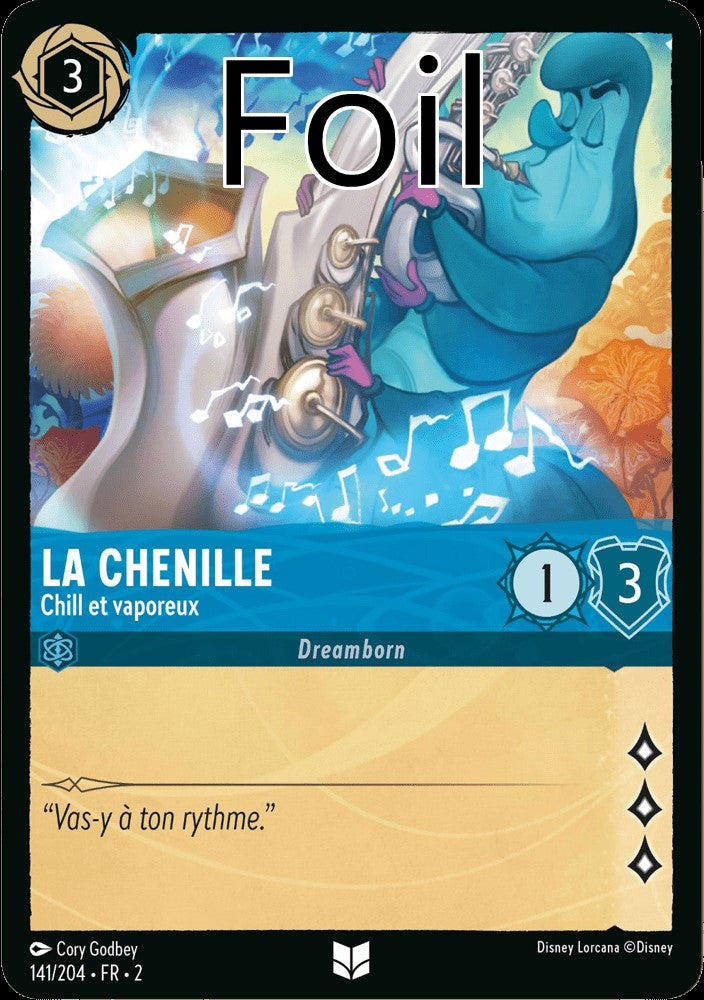 La Chenille Foil
Chill et vaporeux