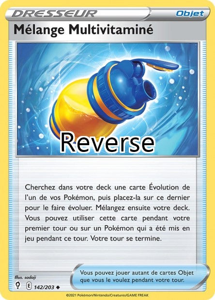 Mélange Multivitaminé reverse