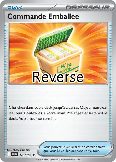 Commande emballée reverse