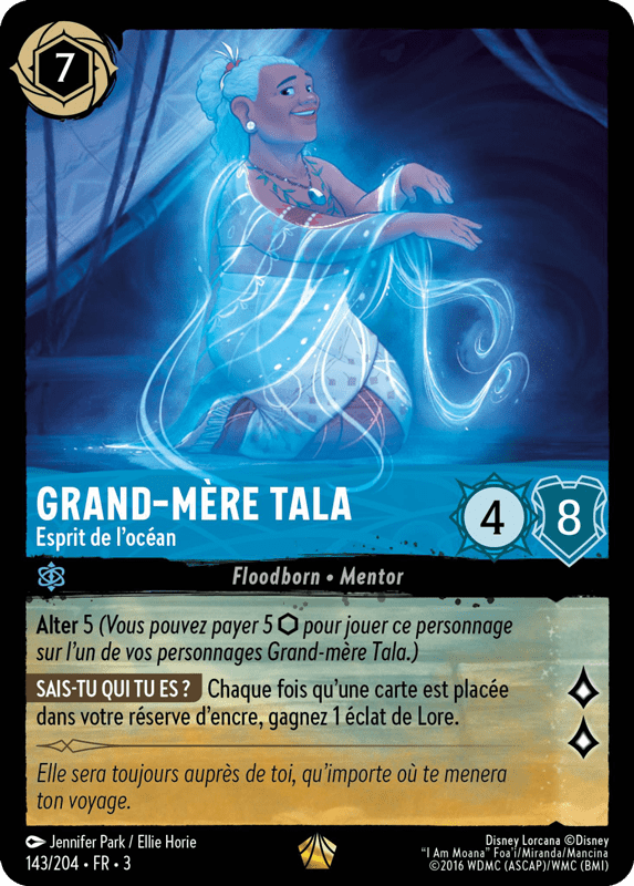 Grand-mère Tala Esprit de l’océan