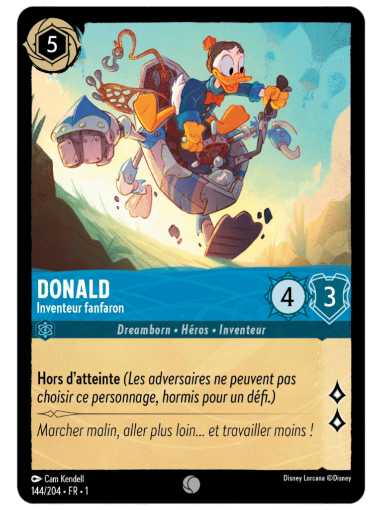Donald Duck Inventeur fanfaron