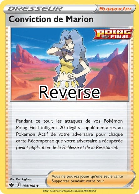 Conviction de Marion reverse