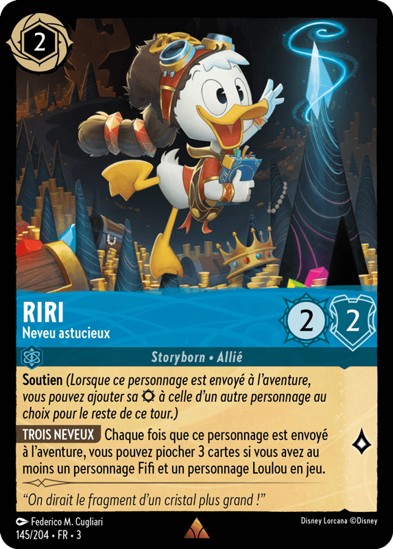 Riri Neveu astucieux