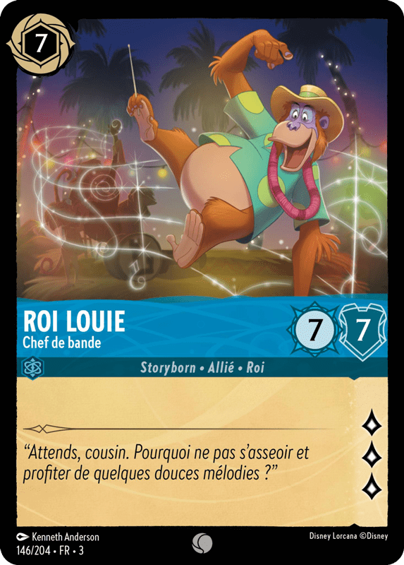 Roi Louie Chef de bande