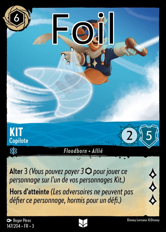 Kit foil Copilote