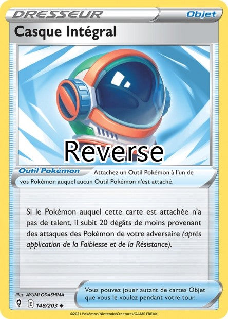 Casque Intégral reverse