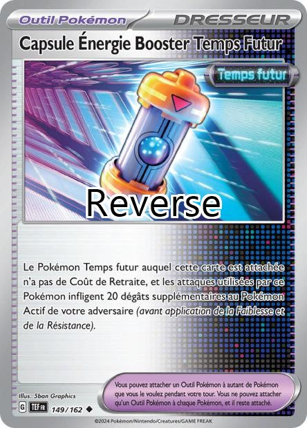 Capsule Énergie Booster Temps Futur reverse