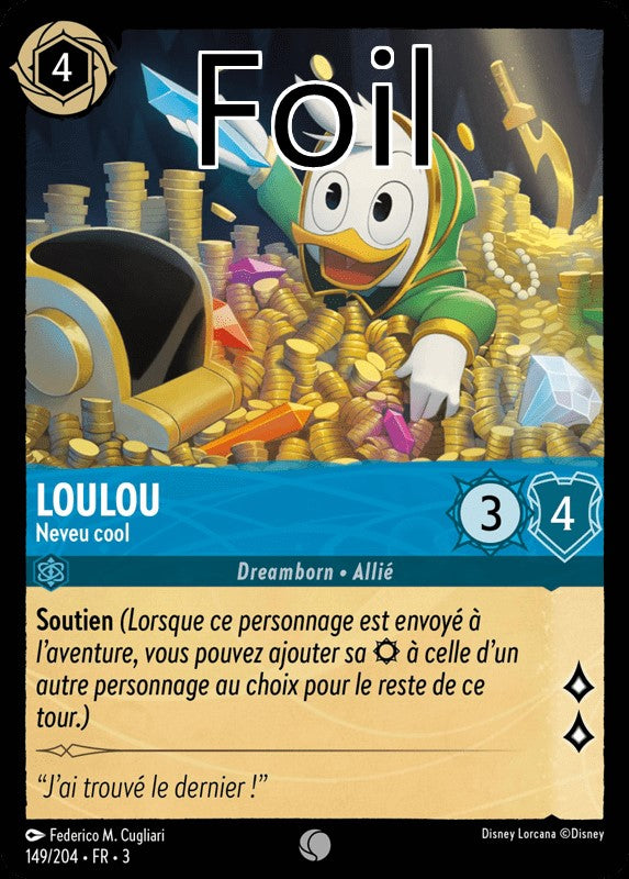 Loulou foil Neveu cool