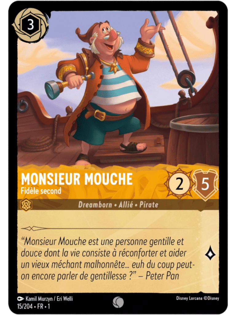 Monsieur Mouche Fidèle second
