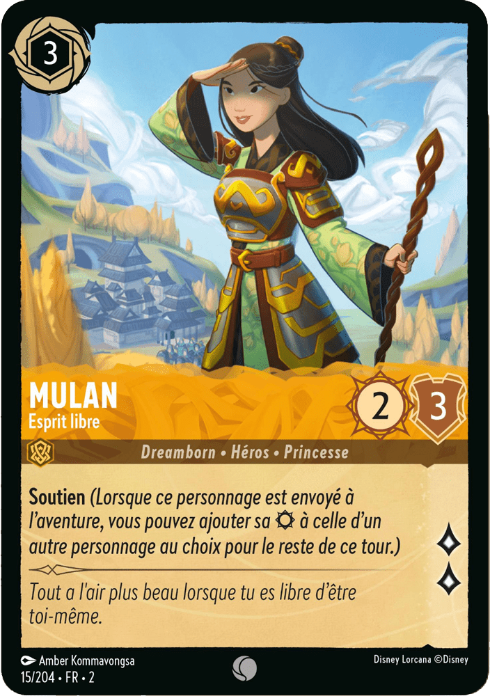 Mulan Esprit libre