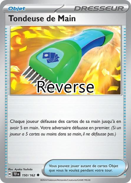 Tondeuse de main reverse