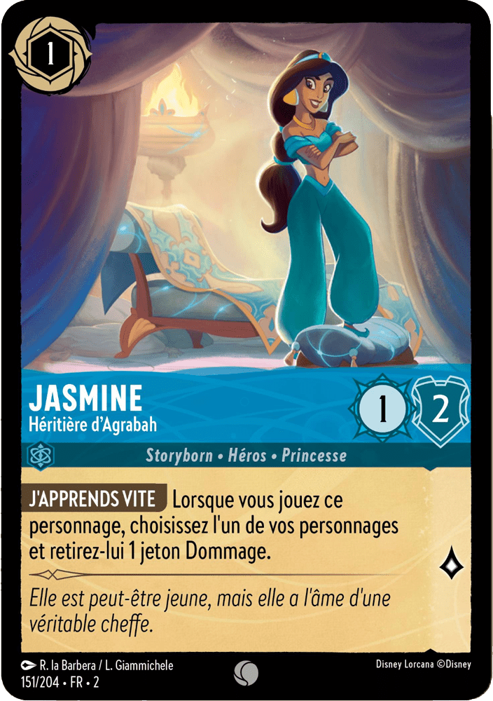 Jasmine Héritière d’Agrabah