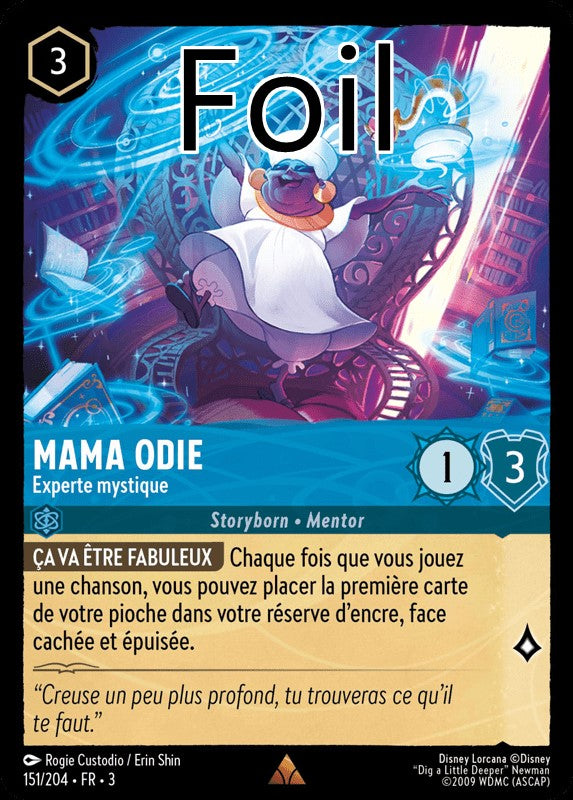 Mama Odie foil Experte Mystique
