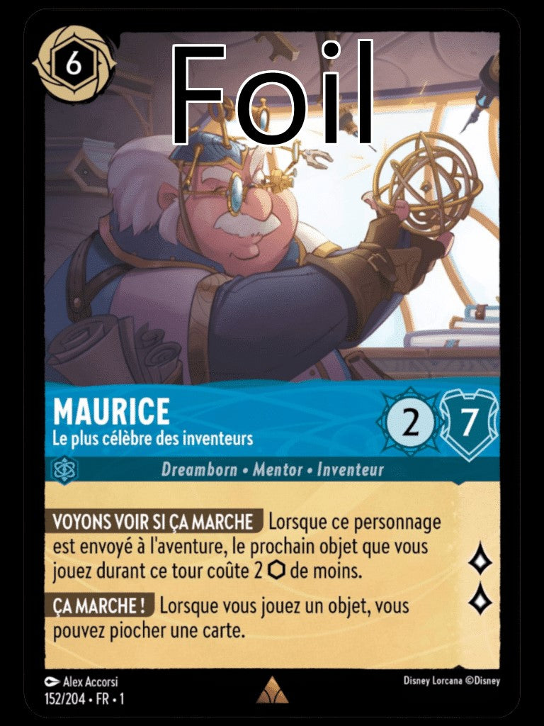 Maurice Foil
Le plus célèbre des inventeurs