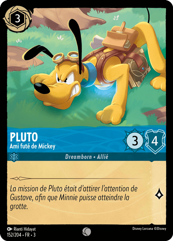 Pluto Ami futé de Mickey