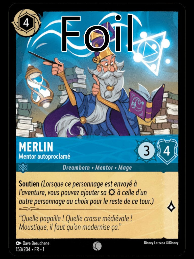 Merlin Foil
Mentor autoproclamé