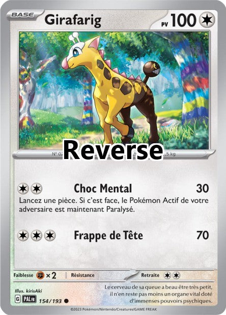 Girafarig reverse