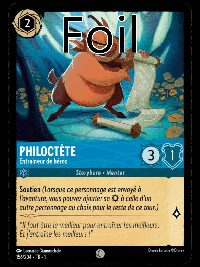 Philoctète Foil
Entraineur de héros